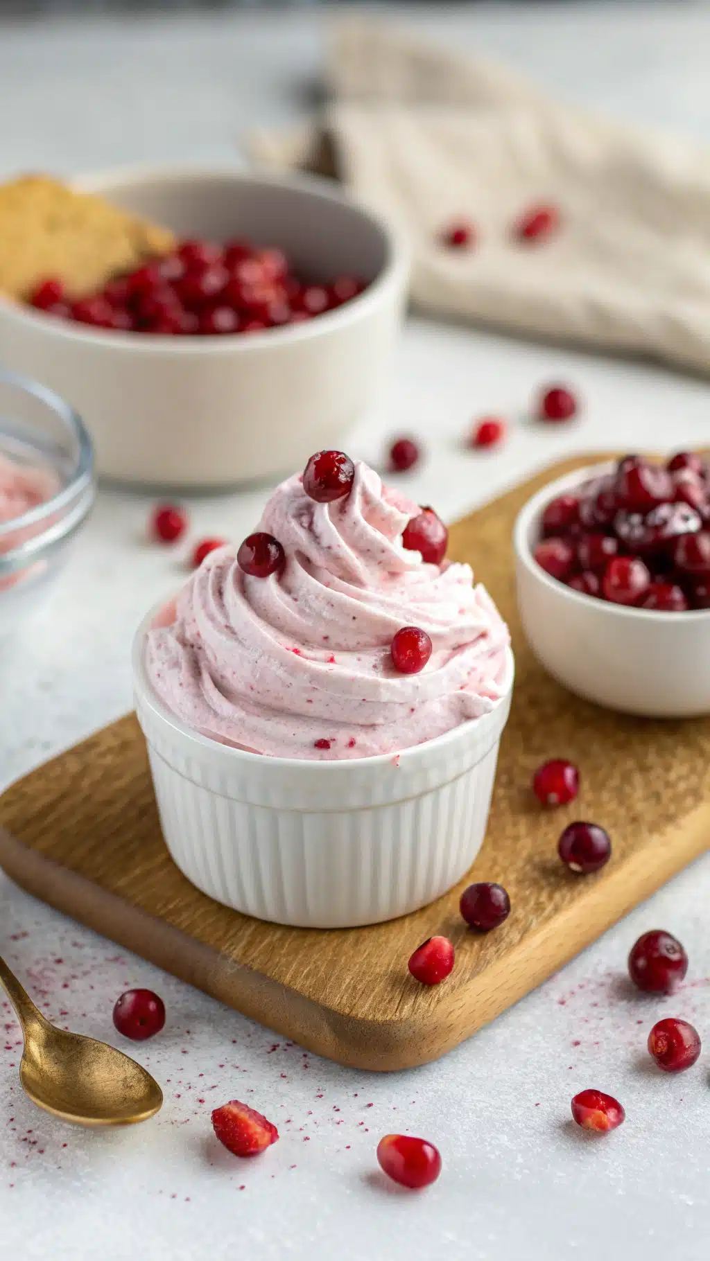 Classic Cranberry Fluff ingredients preparation
